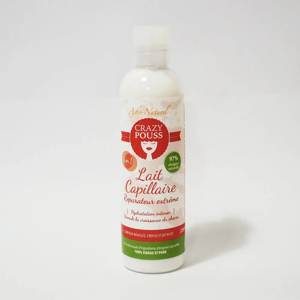 CRAZY POUSS – Lait capillaire repulpeur de boucles 4 en 1