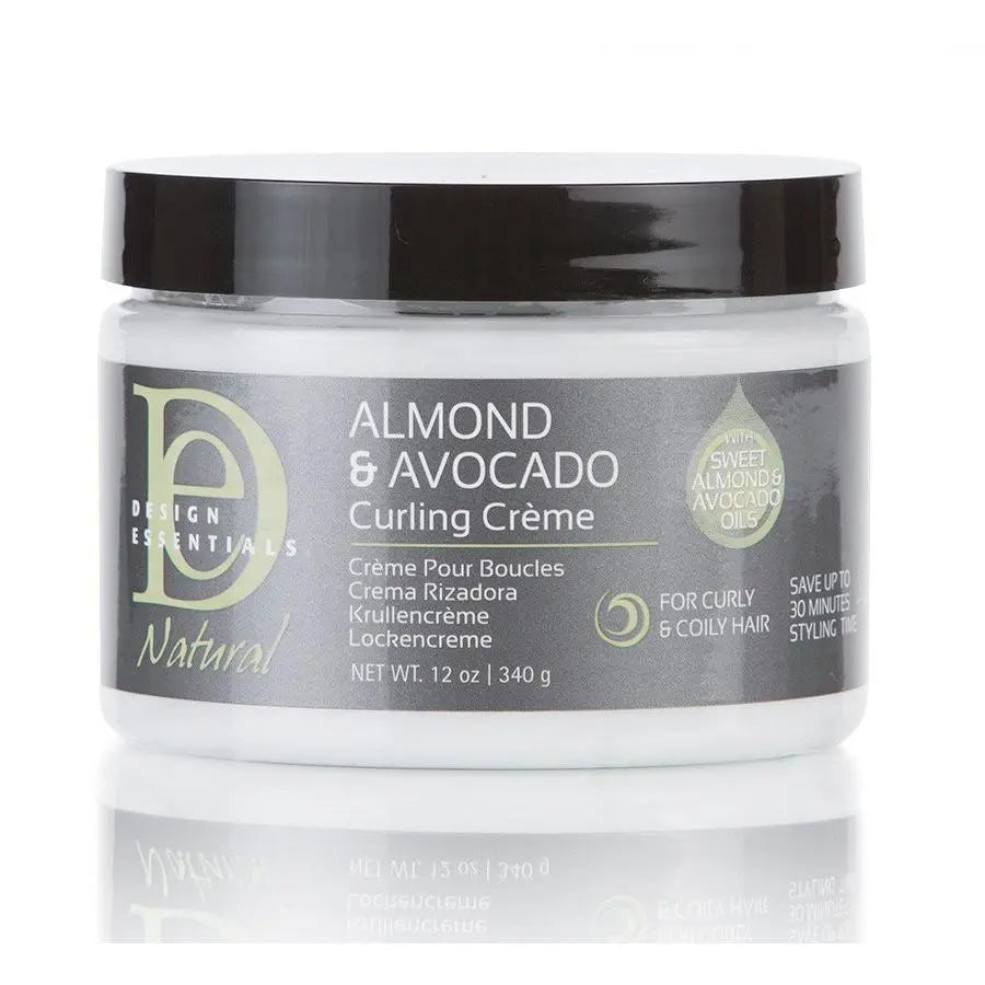 Curling Crème Almond & Avocado - DESIGN ESSENTIALS