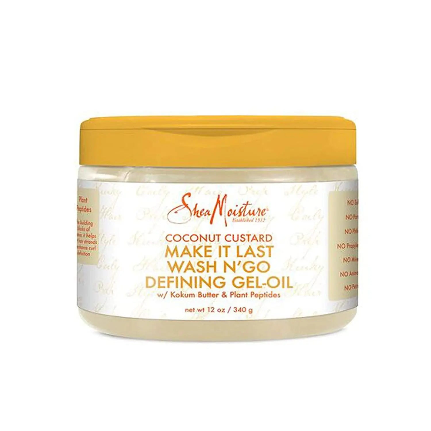 SHEA MOISTURE – COCONUT CUSTARD - Wash N'Go Defining Gel-Oil 340g