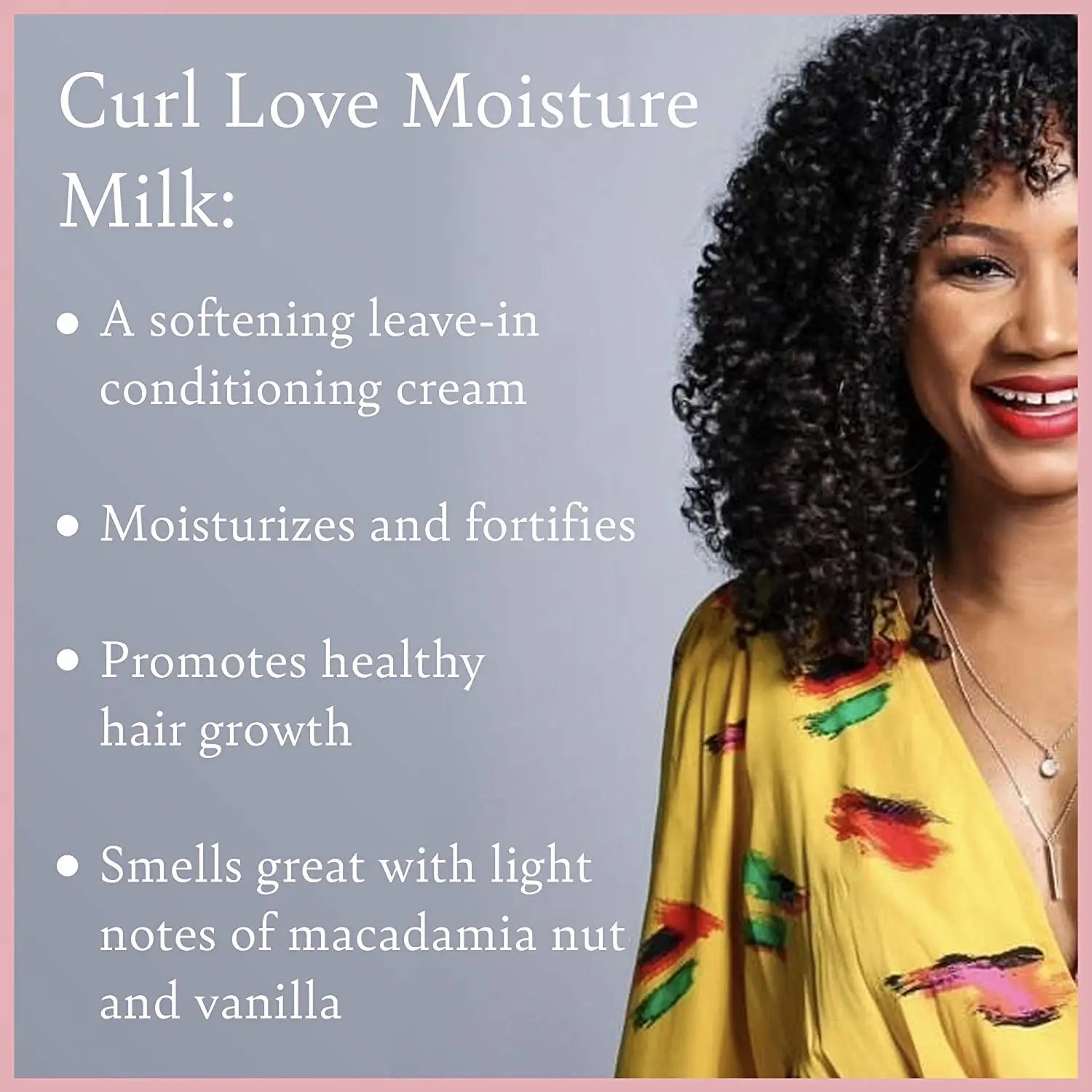 Lait hydratant CURL LOVE 240ml - Camille Rose