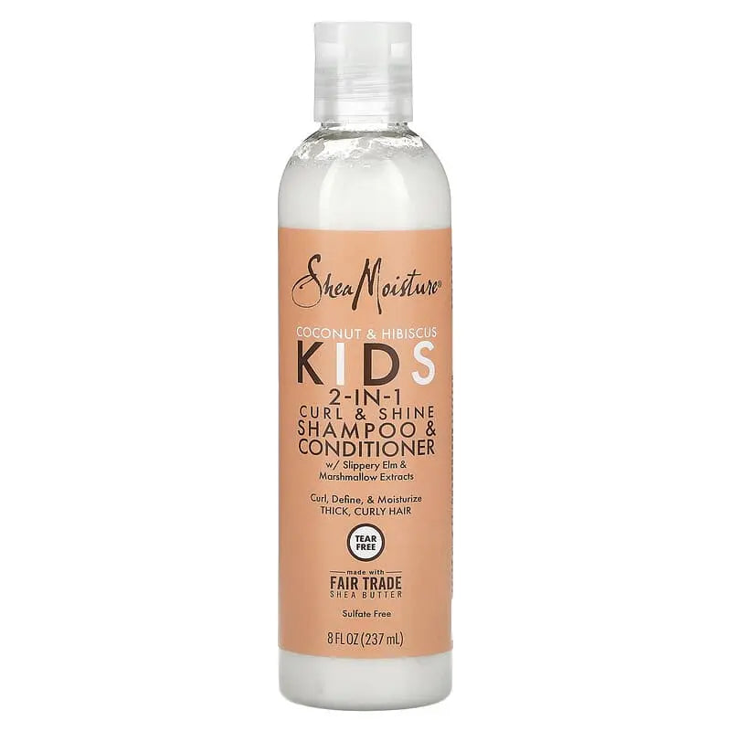 Shampoing Enfant 2en1 Curl & Shine 237ml - SHEA MOISTURE