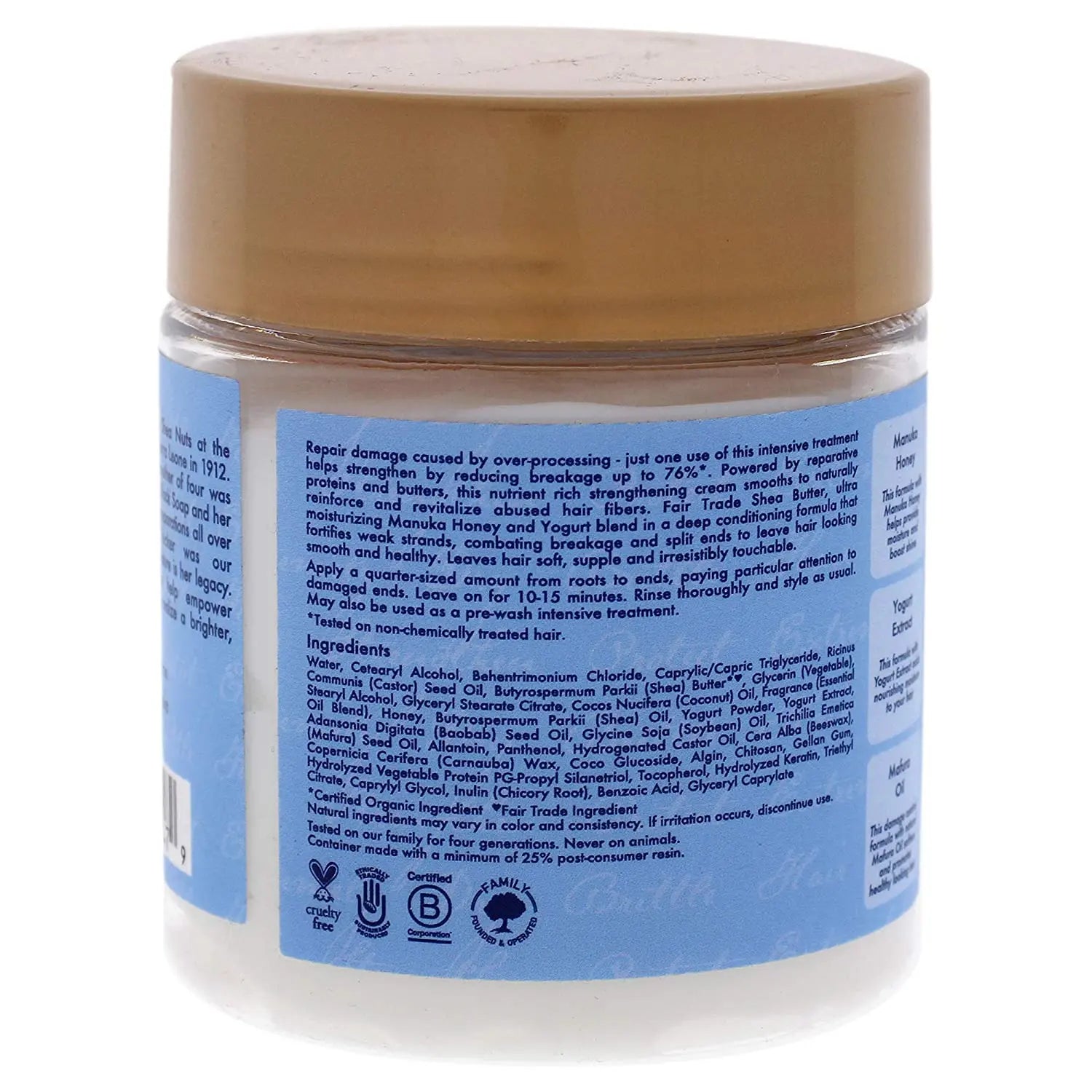 Masque Hydrate + Repair Protein Power Treatment 227g - SHEA MOISTURE