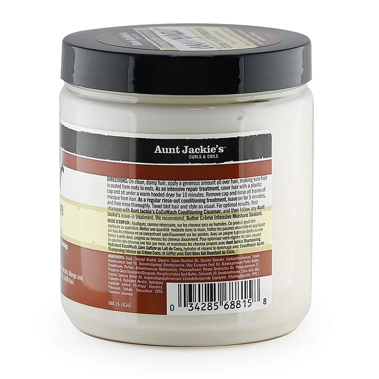Masque Réparateur a l’Huile de Coco 426g - AUNT JACKIE'S