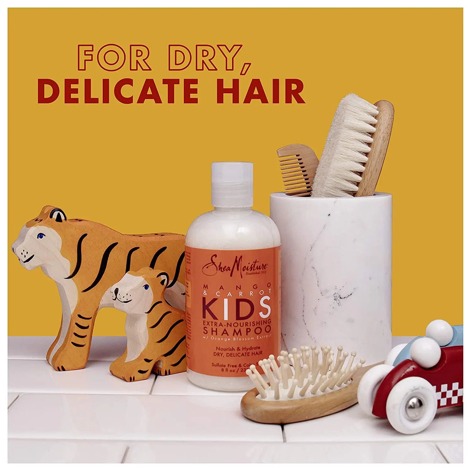 Shampoing Nourrissant à la Mangue & Carotte 236ml - SHEA MOISTURE KIDS