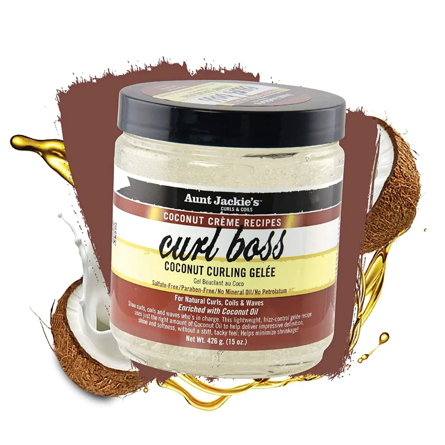 Gel Activateur de Boucles Curl Boss 426g - AUNT JACKIE'S