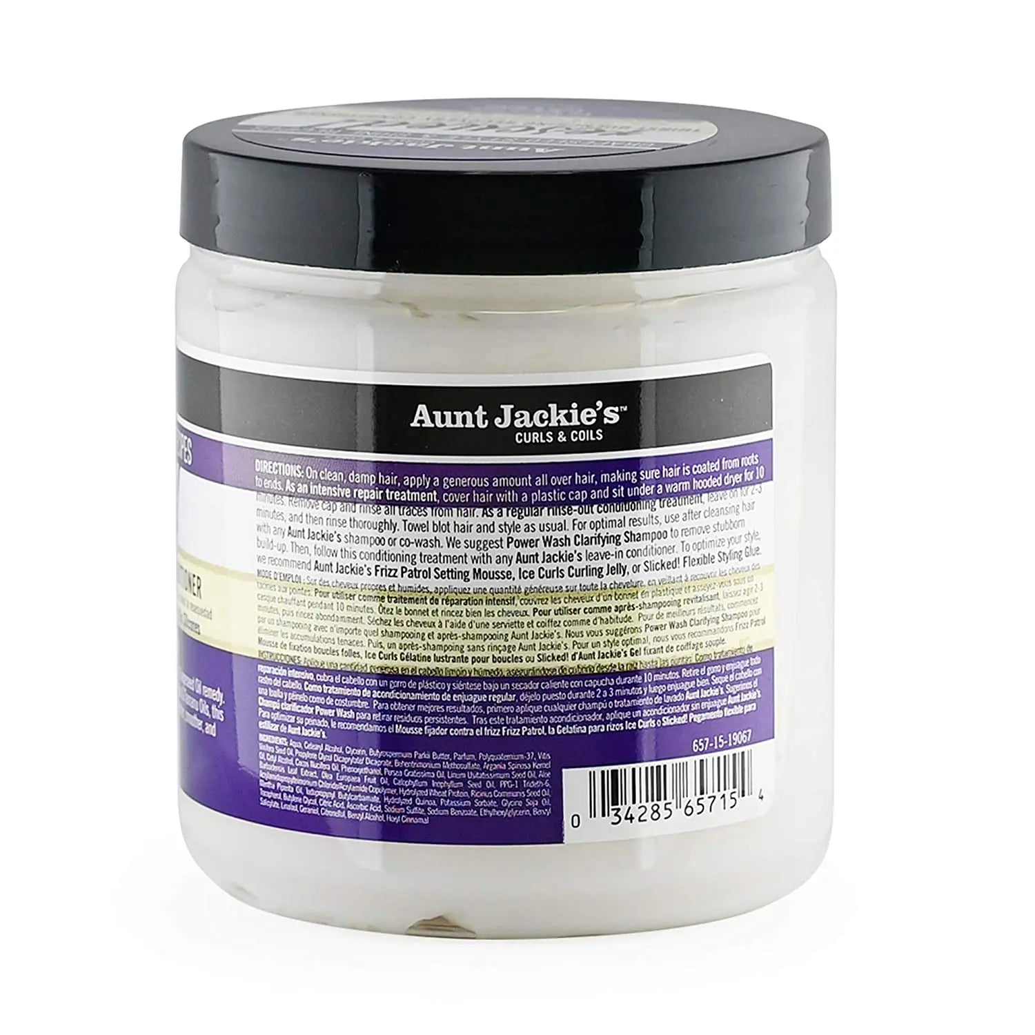 Masque Reconstructeur au Raisin & Avocat Rescued Recovery Conditioner 426g - AUNT JACKIE'S