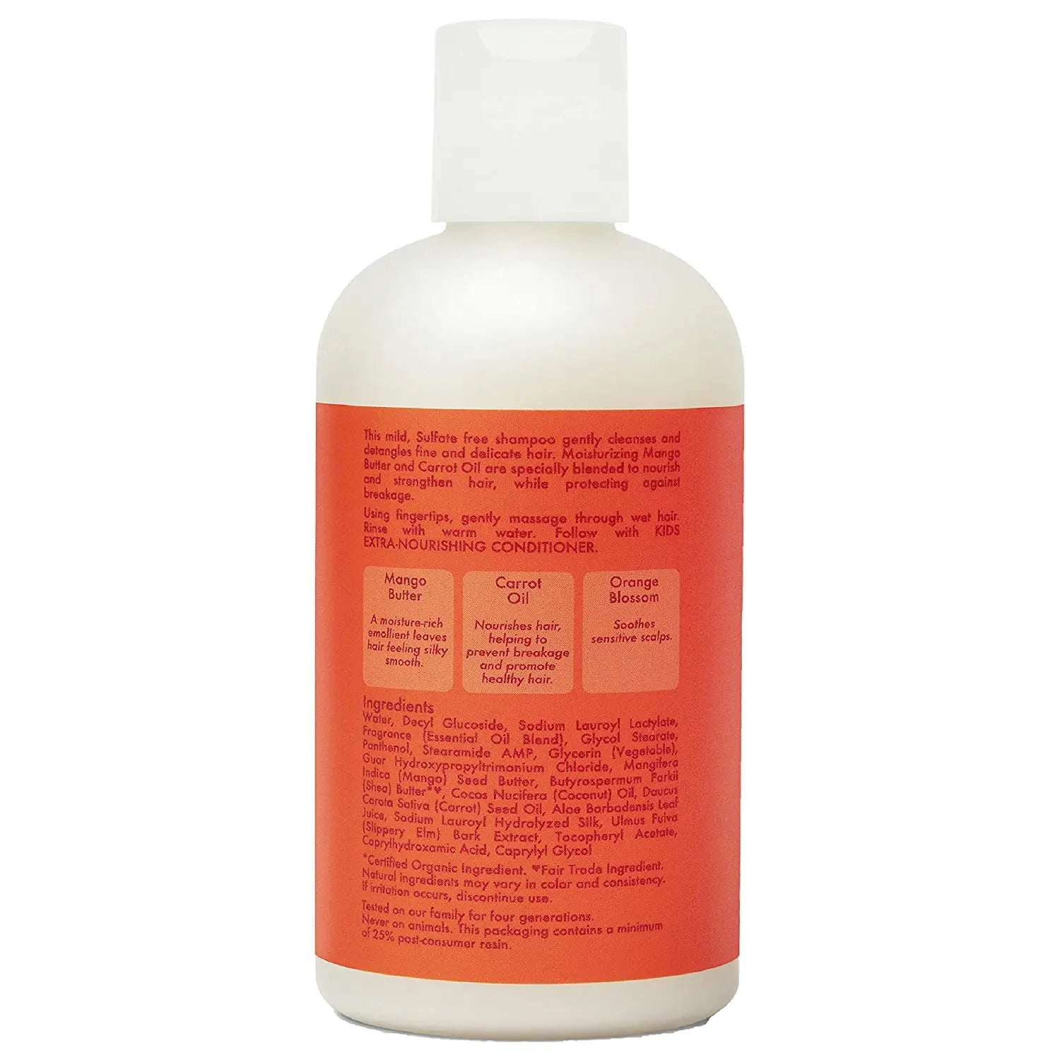 Shampoing Nourrissant à la Mangue & Carotte 236ml - SHEA MOISTURE KIDS