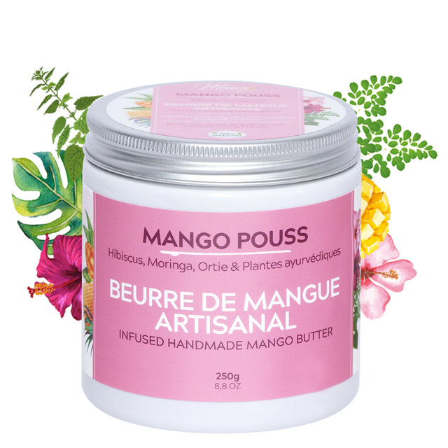 Beurre de Mangue Artisanale MANGO POUSS 250g - MANGO BUTTERFULL