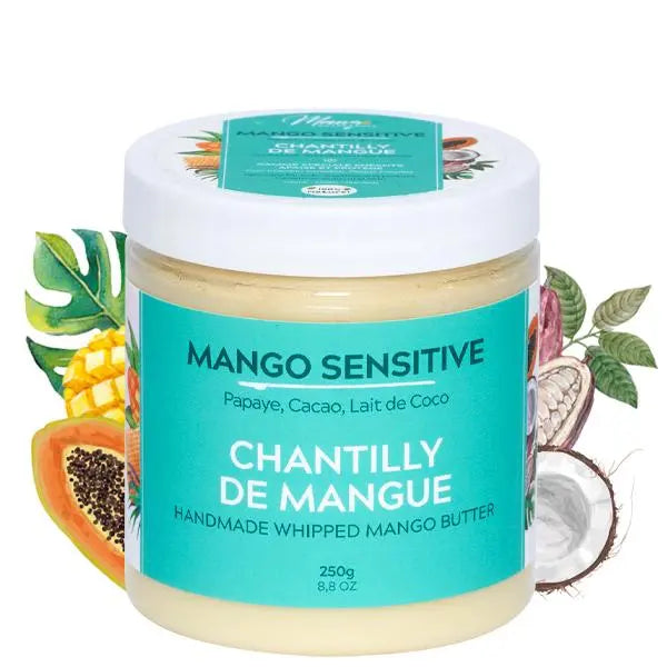 Chantilly de Mangue Artisanale MANGO SENSITIVE 250g - MANGO BUTTERFULL