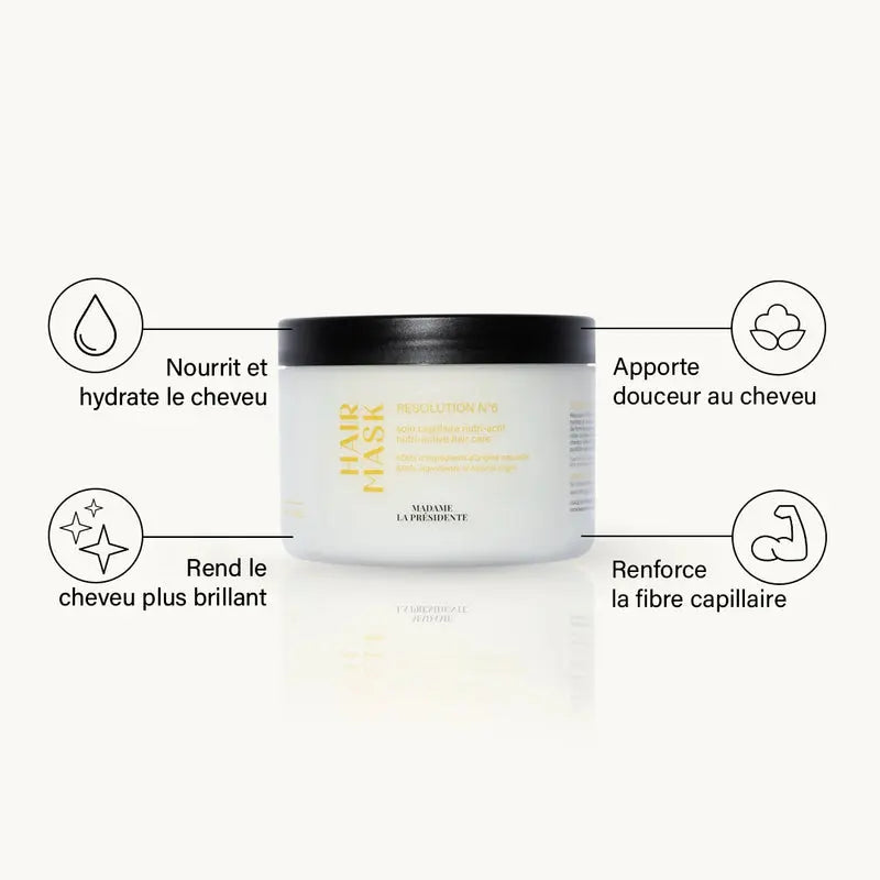 Masque Nutritif Résolution n*6 - MADAME LA PRESIDENTE