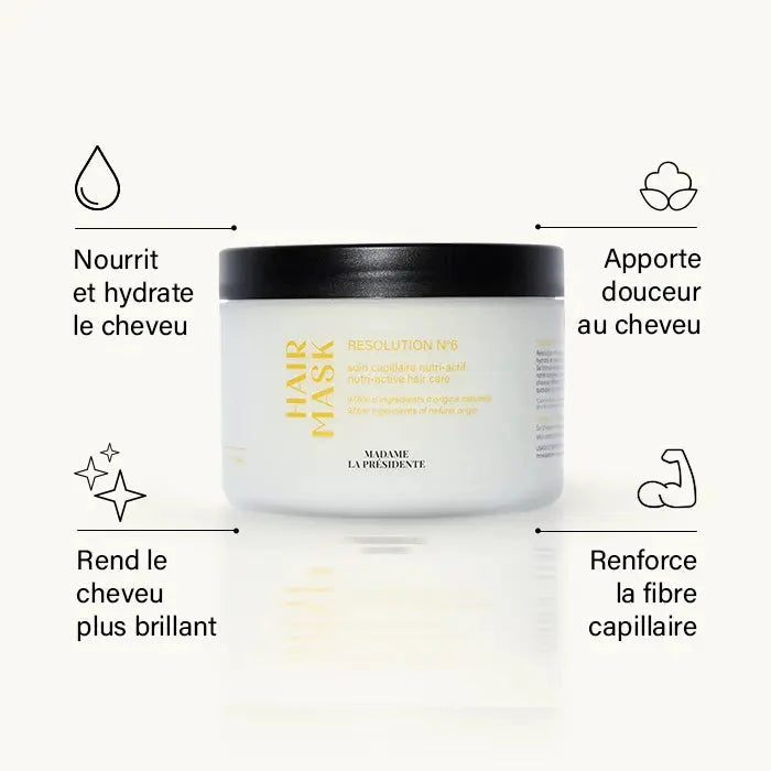 Masque Nutritif Résolution n*6 - MADAME LA PRESIDENTE
