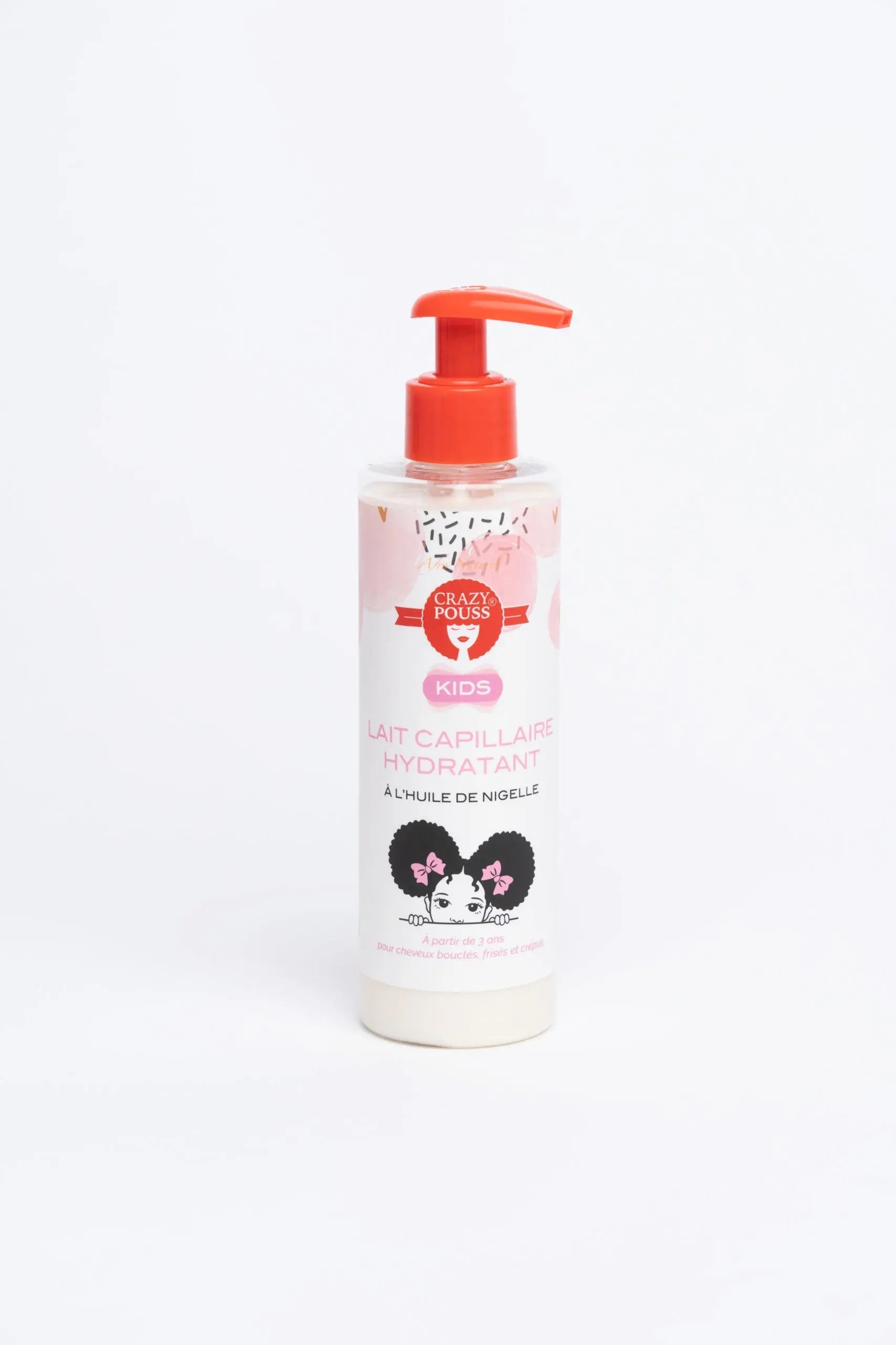 CRAZY POUSS – KIDS – Lait Capillaire Hydratant Nigelle