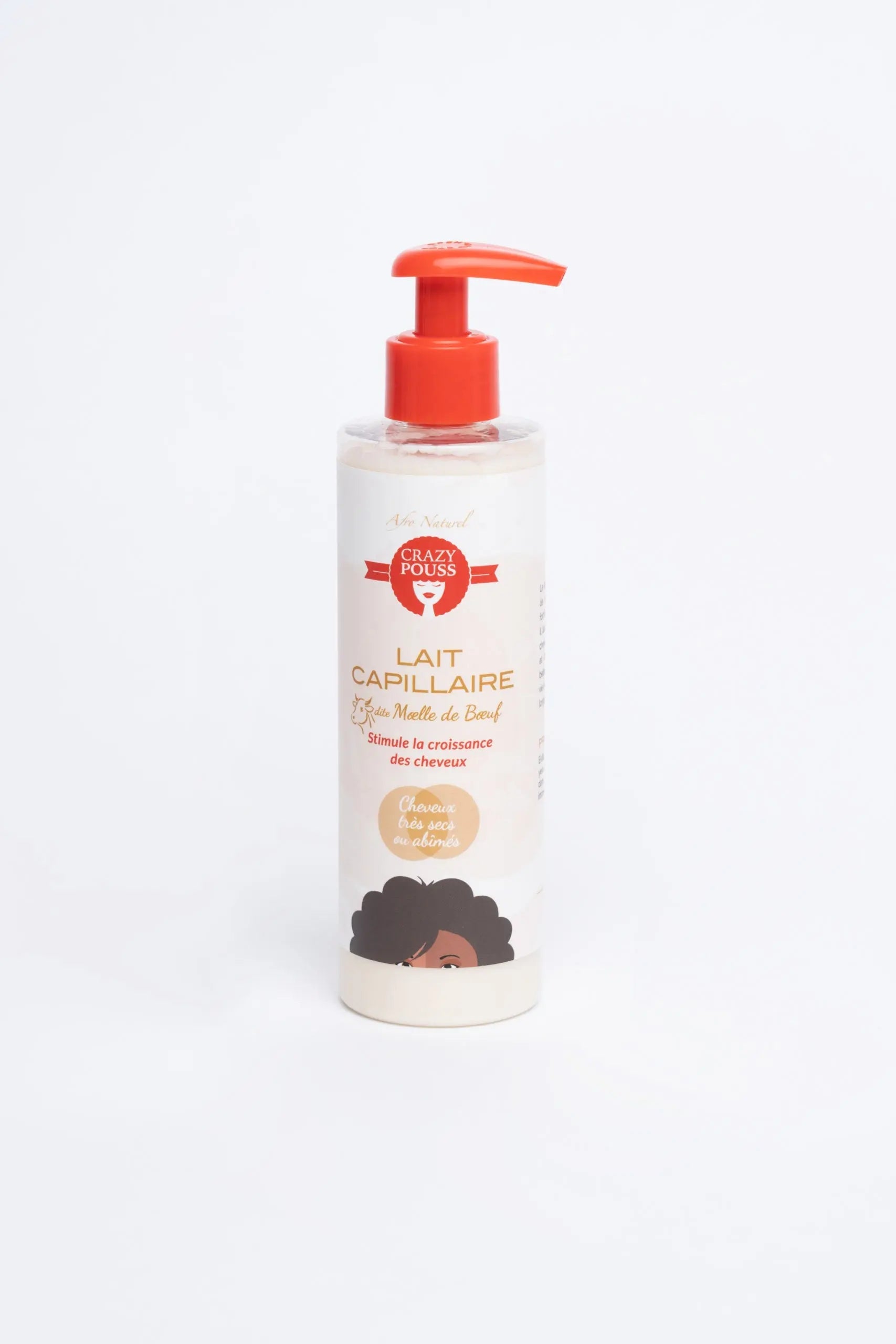 Lait Capillaire Moelle de Boeuf 250ml - CRAZY POUSS