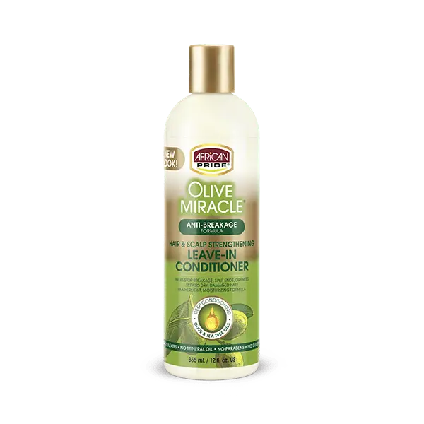 Leave-in Conditioner Olive 355ml - AFRICAN PRIDE