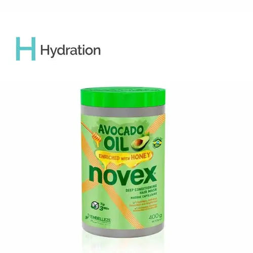 Masque Capillaire à l'Avocat et Miel 400g - NOVEX