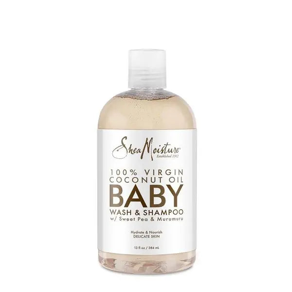 Shampoing Bébé Coco Vierge 384ml - SHEA MOISTURE