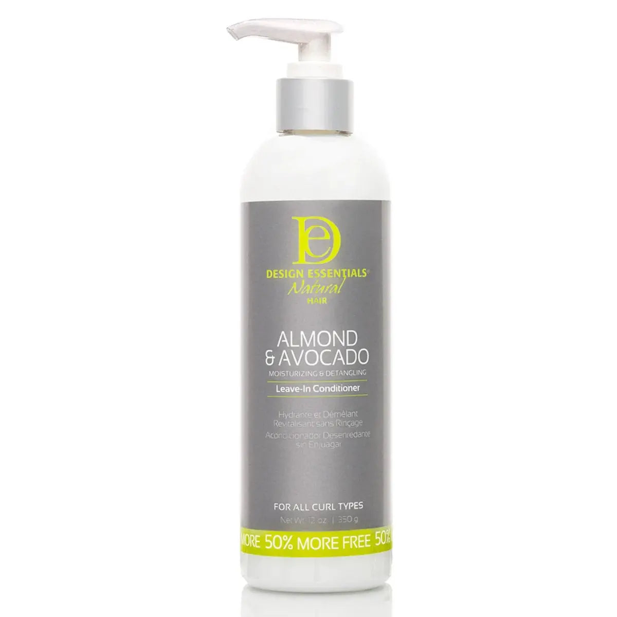Leave-In Conditioner 334g Almond & Avocado - DESIGN ESSENTIALS