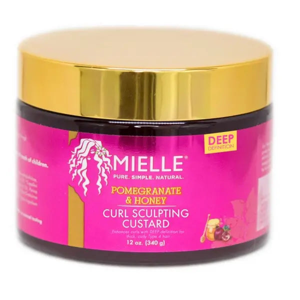 Pomegranate & Honey Curling Custard 340g - MIELLE