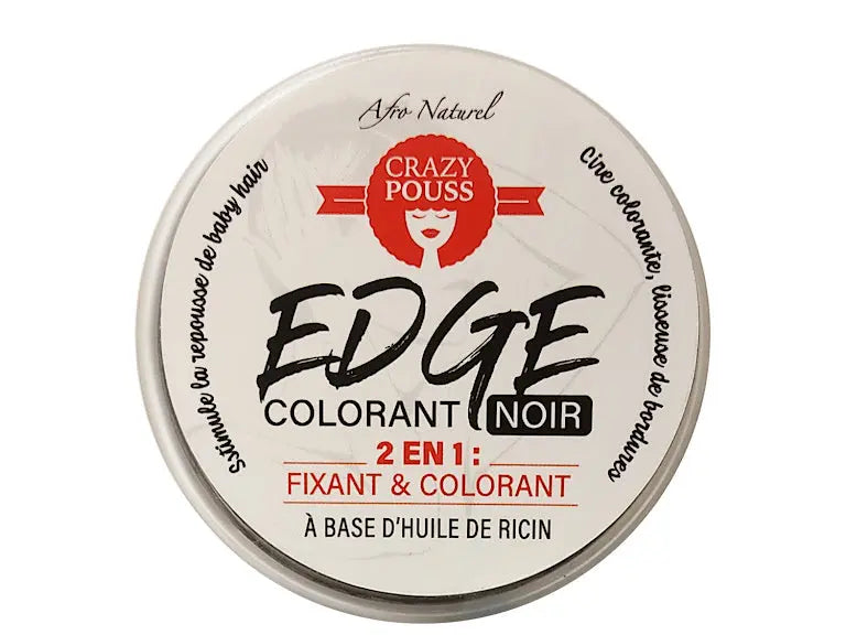 CRAZY POUSS – Gel edge colorant noir