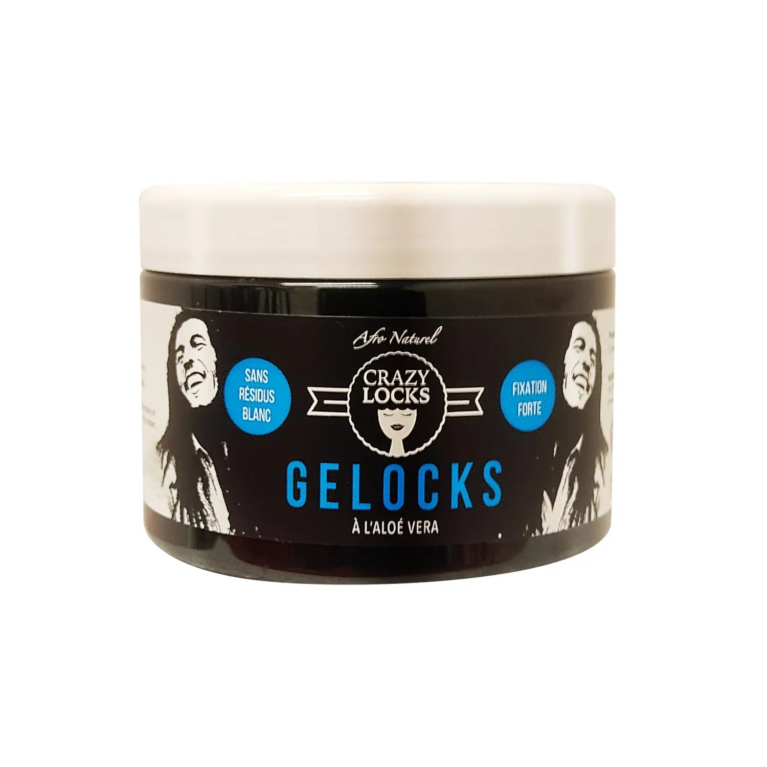 Gelocks à l'Aloe Vera NOIR 300ml - CRAZY LOCKS