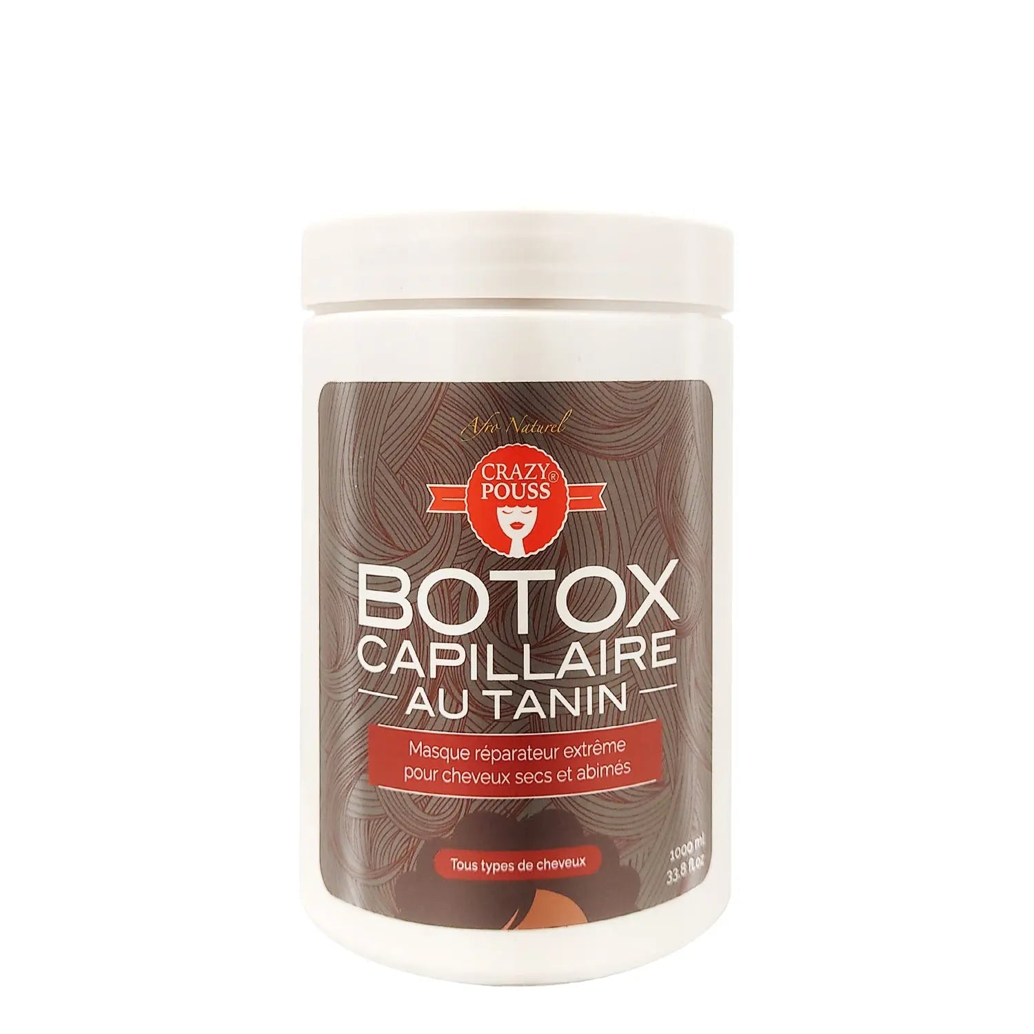 Botox Capillaire au Tanin 500g - CRAZY POUSS