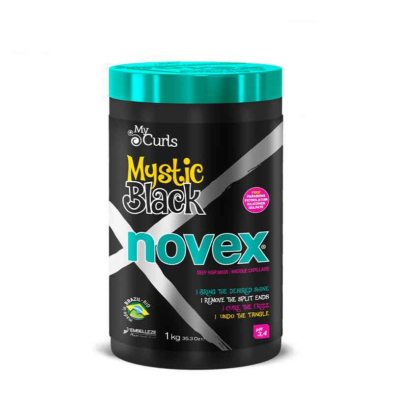 Masque Capillaire MYSTIC BLACK 1kg - NOVEX