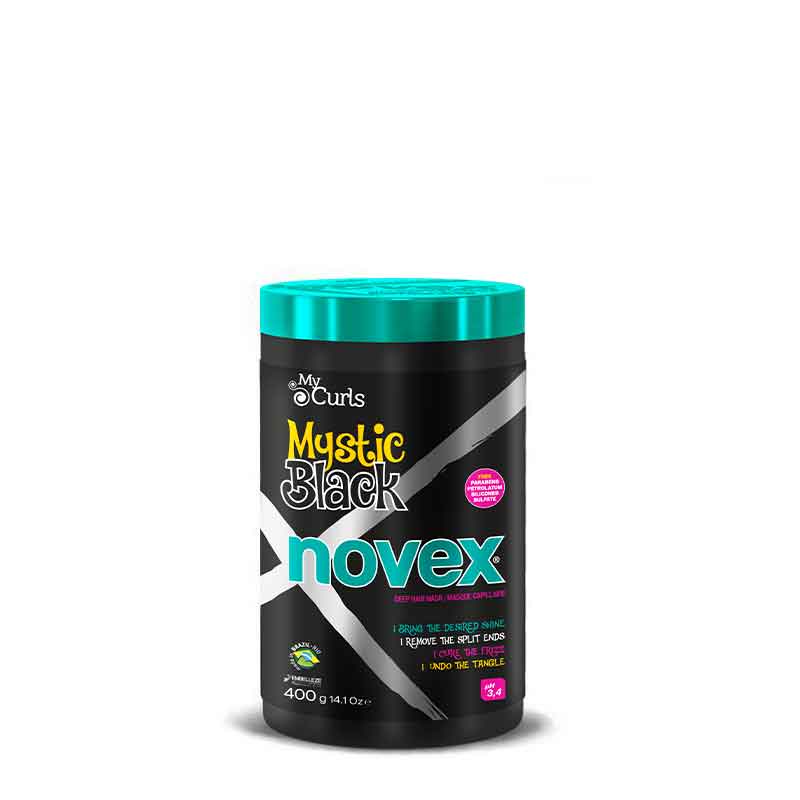 Masque Capillaire MYSTIC BLACK 400g - NOVEX
