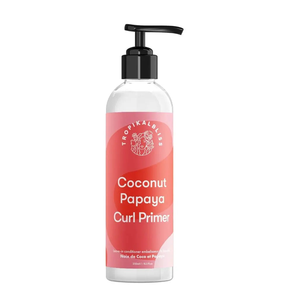 Coconut Papaya Curl Primer (Leave-In) 270ml - TROPIKALBLISS